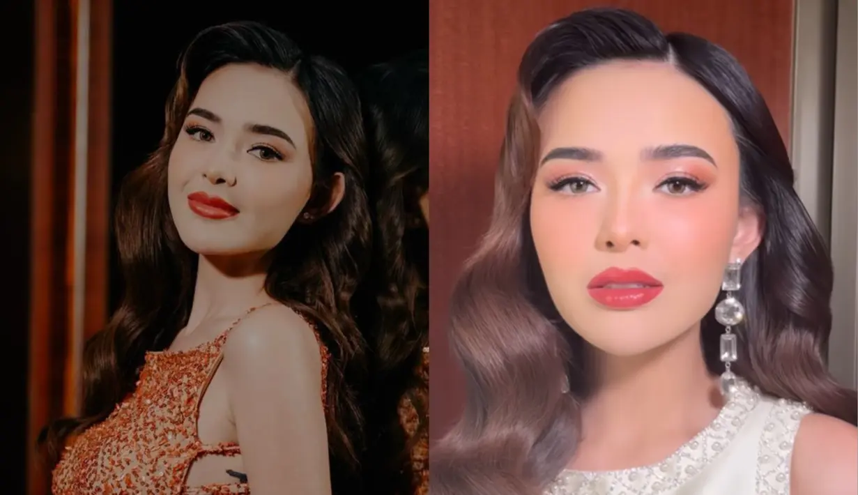 Penampilan Amanda Manopo kembali mencuri perhatian saat hadir di premiere film Bila Esok Ibu Tiada. [@amandamanopo @bennusorumba]