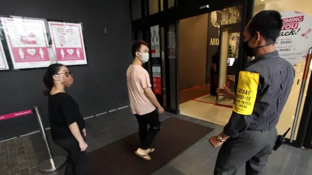 Pembukaan Kembali Aeon Mall Indonesia Pasca-Peionggaran PSBB