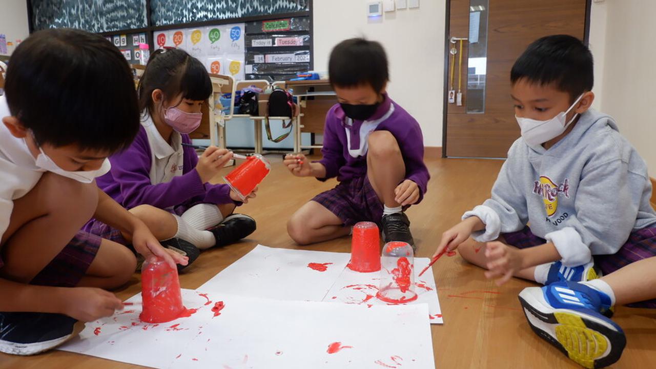 Proses belajar dengan motode STEAM di Sampoerna Academy. (Istimewa)