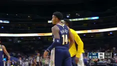 Berita video game recap NBA 2017-2018 antara Denver Nuggets melawan New Orleans Pelicans dengan skor 117-111.