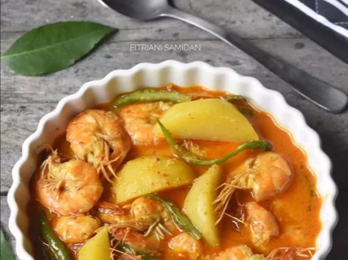 3. Gulai Kentang Udang<br>