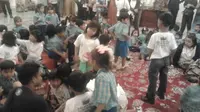 Bocah PAUD-TK `Duduki` Kantor Jokowi