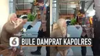 Beredar video menunjukkan bule yang sedang marah-marah ketika akan dikarantina oleh petugas. Dikabarkan bule tersebut sedang ada permasalahan terkait anaknya.