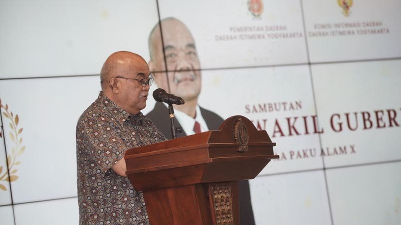 Paku Alam X: Keterbukaan Informasi Publik Wujud Hormati Warga DIY