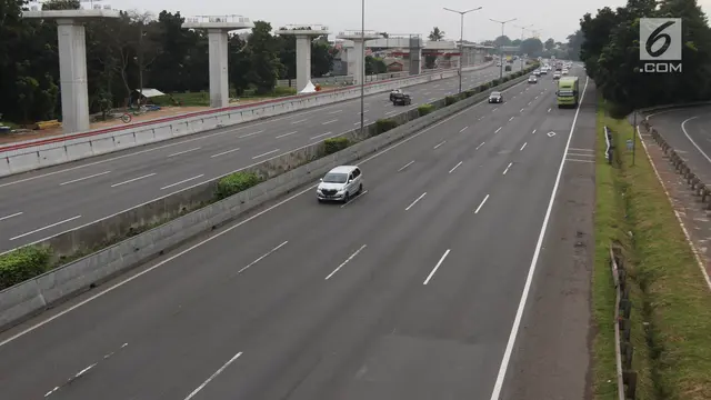 Penerapan Ganjil Genap Tol Turunkan Kepadatan Lalu Lintas 35%