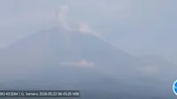 Gunung Semeru Erupsi Dua Kali Hari ini, Waspada Potensi Lahar Dingin