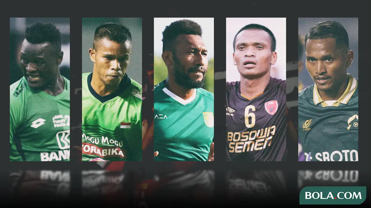 Trivia - Pemain Ezechiel N'Douassel, Manahati Lestusen, Patrich Wanggai, Ferdinand Sinaga, Abduh Lestaluhu