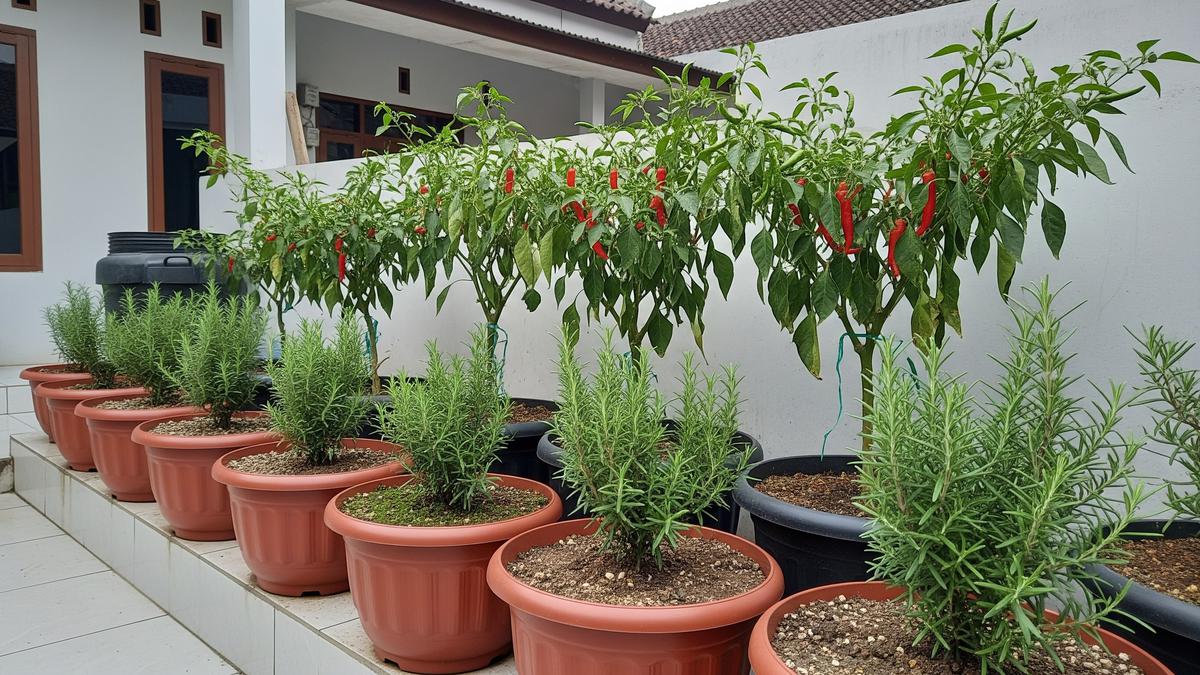 25 Jenis Tanaman Herbal Mini yang Mempercantik Teras dan Menyejukkan