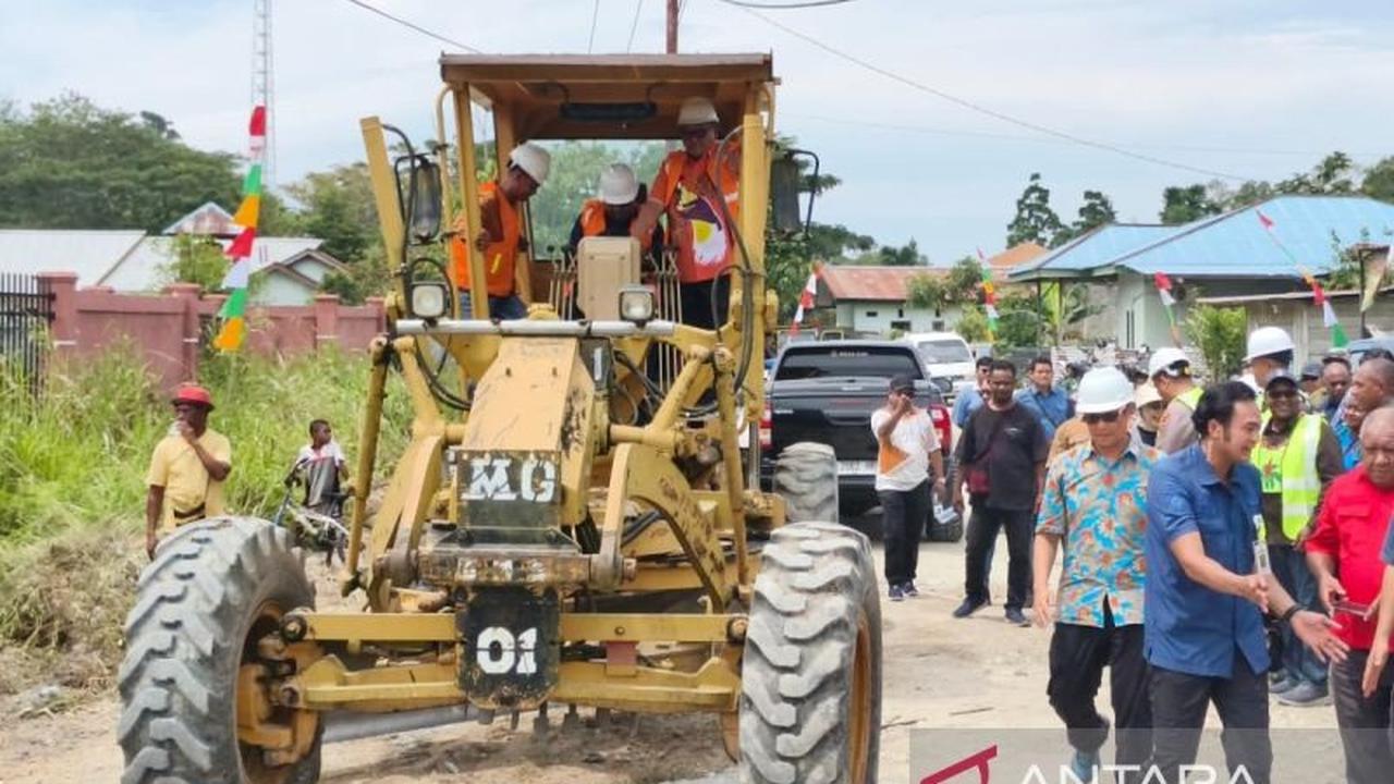 Pemkab Manokwari Aspal Jalan 1,3 Km di Warmomi, Perkuat Konektivitas dan Kesejahteraan Warga