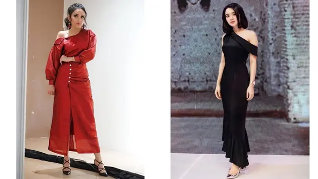 OOTD Ayu Ting Ting dan Wika Salim