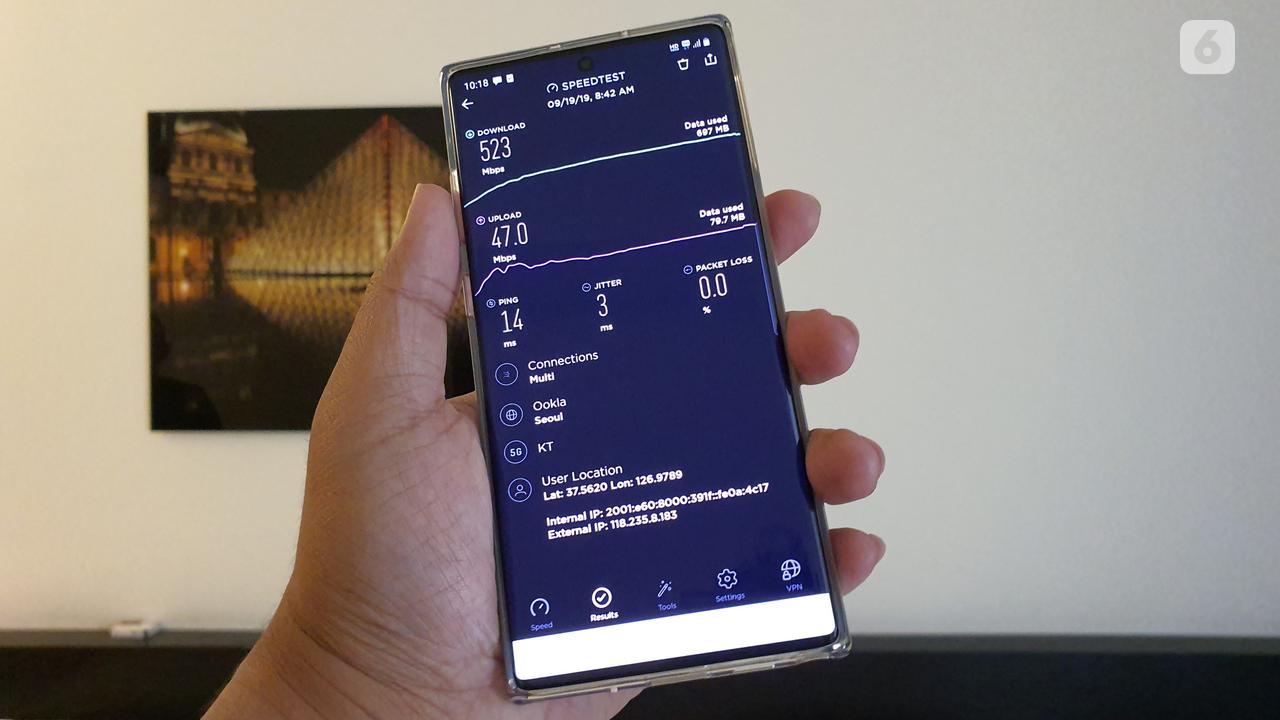 Menguji Jaringan 5G di Korea Selatan dengan Galaxy Note 10