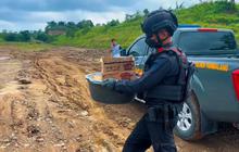 Bahan Peledak Sisa Petasan Balon Udara Jatuh di Rumah Warga Semarang Dimusnahkan
