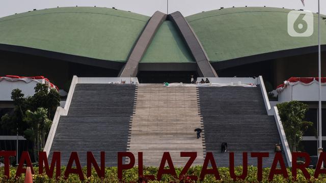 DPR Bersolek Jelang Sidang Tahunan dan Perayaan Kemerdekaan