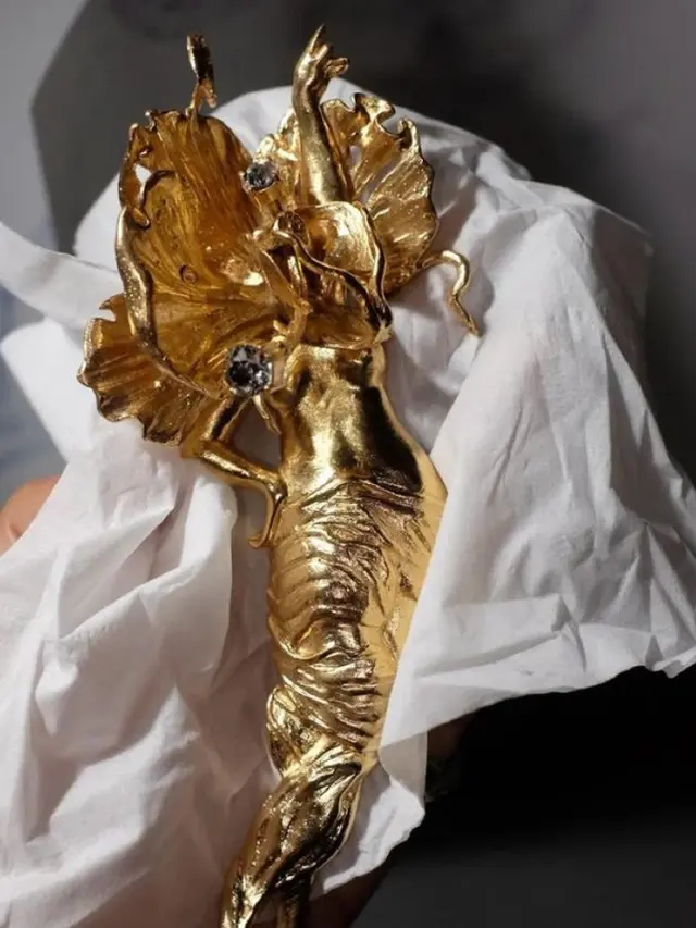 Lady In Red, 5 Pesona Putri Marino Melenggang di Red Carpet Festival Film Cannes dalam Balutan Gaun Bunga Anggrek Bulan