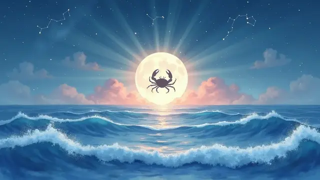 logo zodiak cancer (sumber: AI generated)