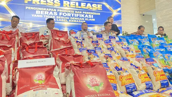 Bareskrim Usut Dugaan Beras Fortifikasi Tak Sesuai Label