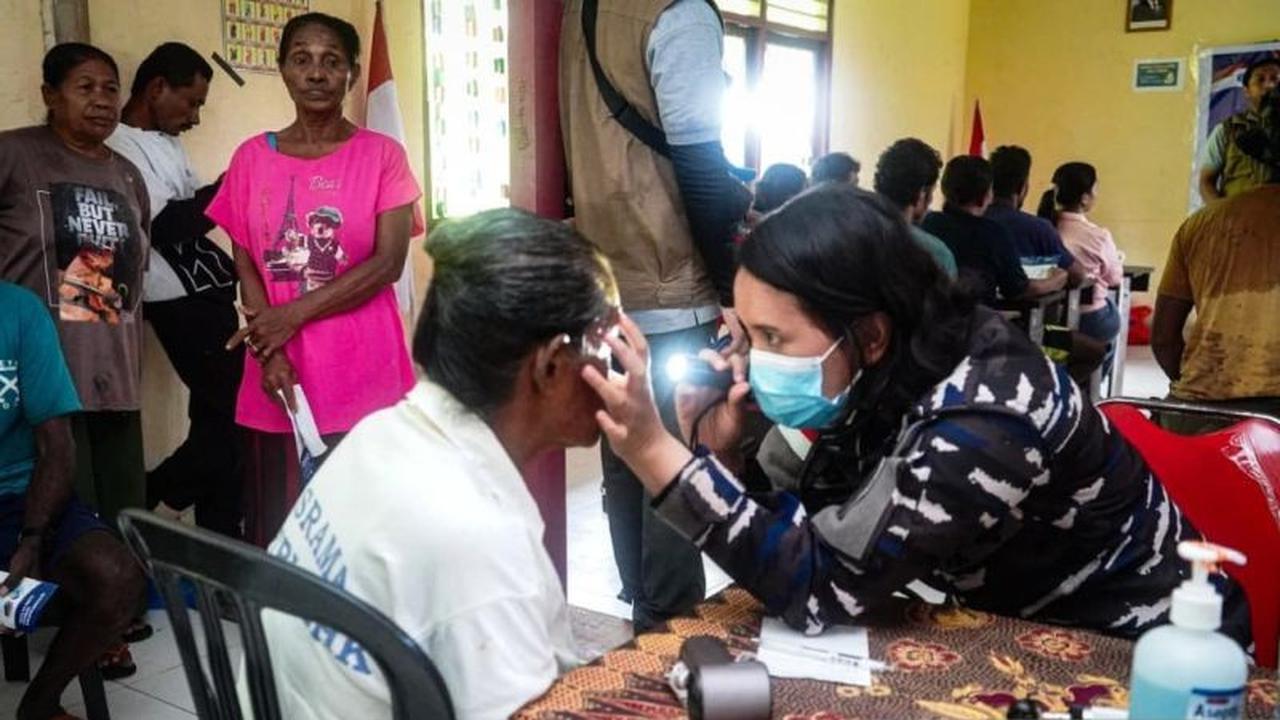 Kodaeral IX TNI AL Beri Layanan Kesehatan Gratis di Pulau Teor dalam Misi ERB BI 2026