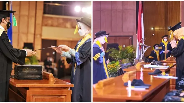 6 Potret Wisuda S3 Atalia Praratya Istri Ridwan Kamil, Raih IPK Sempurna