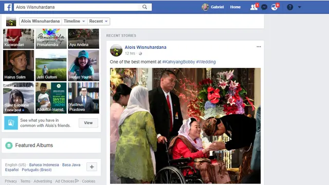 Jokowi dan Sinta Nuriyah