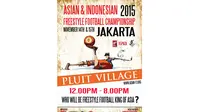 Turnamen sepak bola freestyle bertajuk Asian Freestyle Football Championship (AFFC) 2015 akan digelar di Pluit Village Mall, Jakarta, pada 14 dan 15 November 2015. 