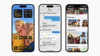 Fitur baru iMessages di iOS 18.&nbsp; (Doc: Apple)