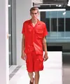 Presley Gerber berjalan di runway fashion show Sies Marjan dalam New York Fashion Week, 9 September 2018.   (Slaven Vlasic / GETTY IMAGES NORTH AMERICA / Getty Images via AFP)