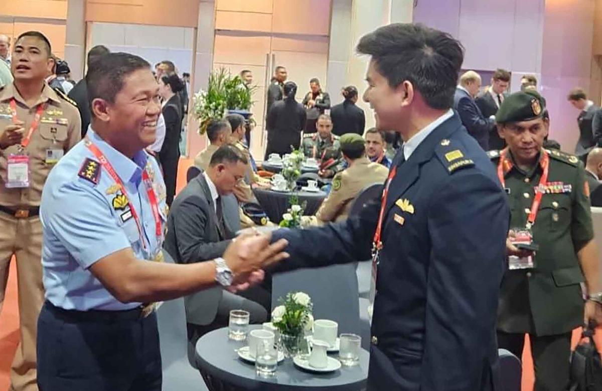 FOTO: Pangkoopsudnas Tinjau Teknologi Pertahanan Terbaru di Defence & Security Exhibition 2025 Thailand