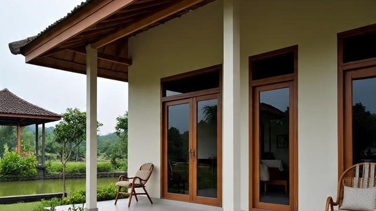 9 Desain Rumah Kampung Tapi Terlihat Seperti Rumah Rp 500 Juta, Hunian Sederhana Modern