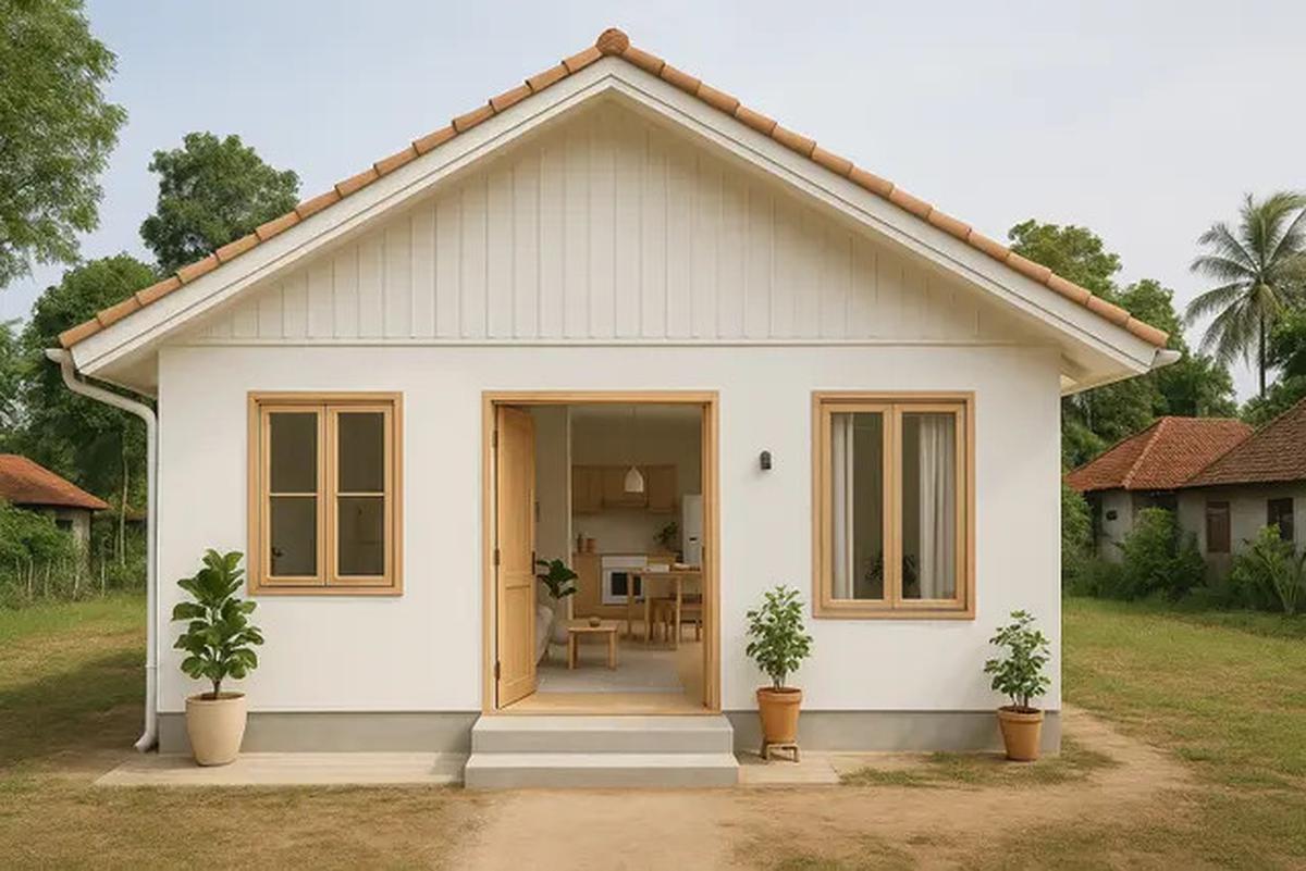 10 Inspirasi Rumah Bagus Sederhana dengan Lantai Kayu yang Memikat, Bikin Hunian Terlihat Lebih Mewah di Tahun 2025