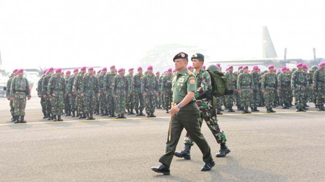 TNI kembali kirim 1.000 prajurit untuk padamkan kebakaran lahan