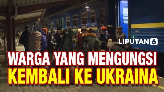 VIDEO: Warga Ukraina Kembali ke Tanah Air untuk Bantu Upaya Perang