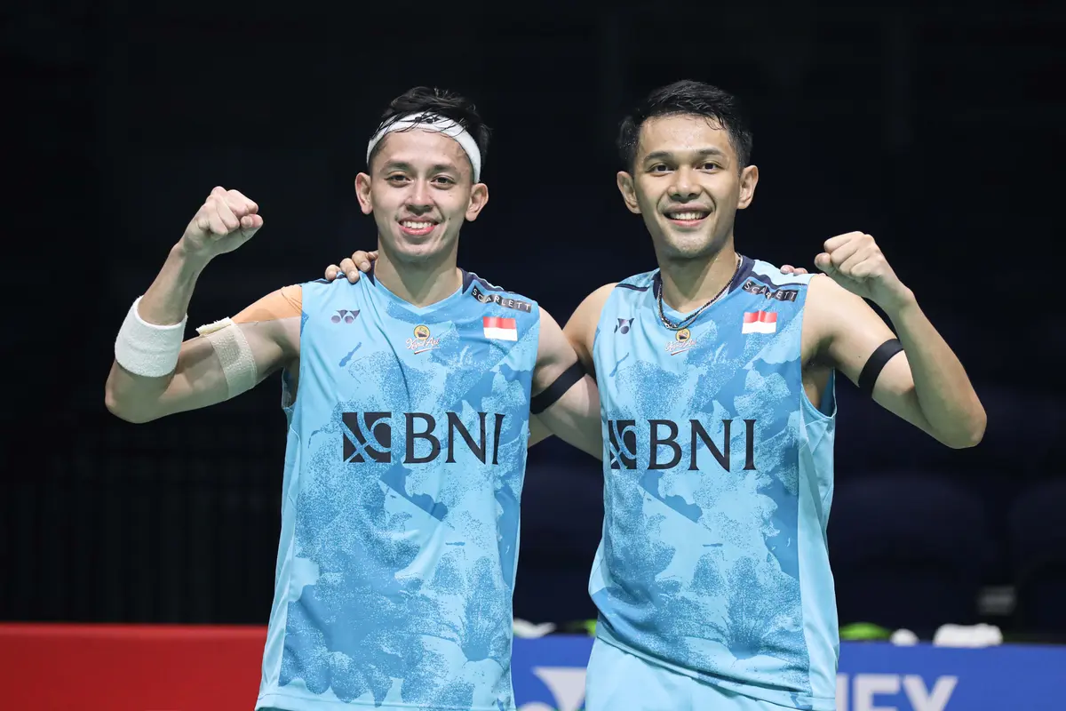 Fajar Alfian/Muhammad Rian Ardianto - Malaysia Open 2024 - Bulu Tangkis
