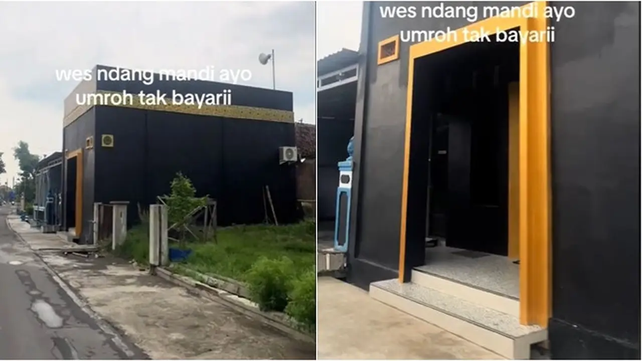 Viral Penampakan Rumah Punya Desain Mirip Ka'bah, Jadi Inspirasi