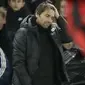 Ekspresi pelatih Chelsea, Antonio Conte saat timnya kalah dari Bournemouth pada lanjutan Premier League di Stamford Bridge, London, (31/1/2018). Chelsea kalah 0-3. (AP/Tim Ireland)