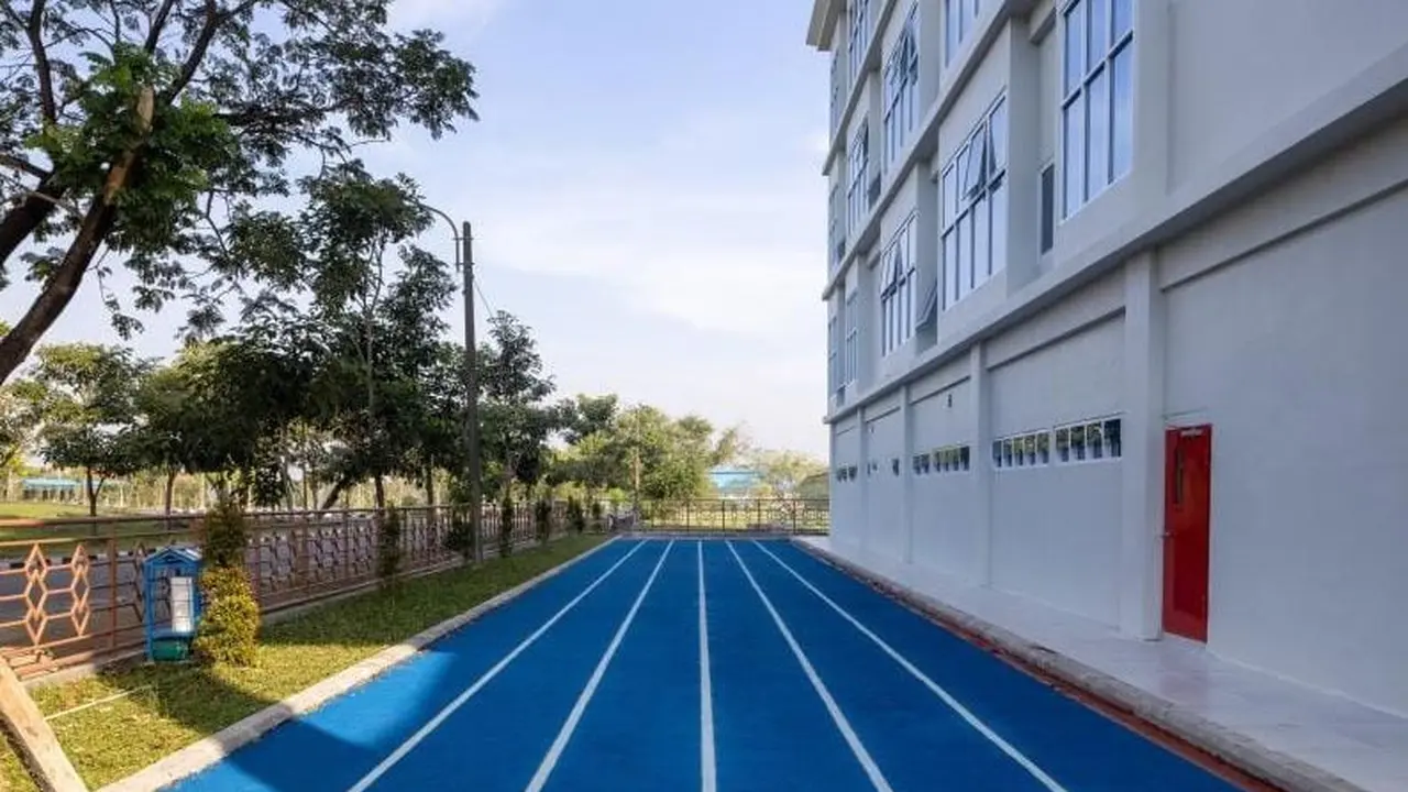 Kementerian PUPR menyelesaikan pembangunan Gedung Laboratorium Fakultas Ilmu Olahraga (FIO) Universitas Negeri Surabaya (Unesa). (Dok Kementerian PUPR)