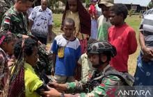 Satgas Yonif 511/DY Sukseskan Program Cek Kesehatan Gratis di Lanny Jaya