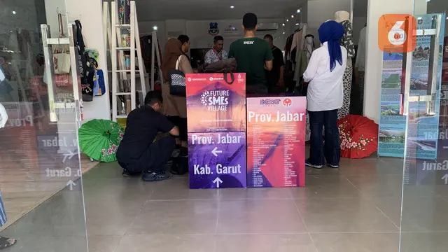 Future SME Village yang digagas oleh Kementerian Koperasi dan UMKM digelar di Bali Collection pada 10-19 November 2022. Acara ini merupakan side event menjelang KTT G20 pekan depan. (Liputan6/Benedikta Miranti)