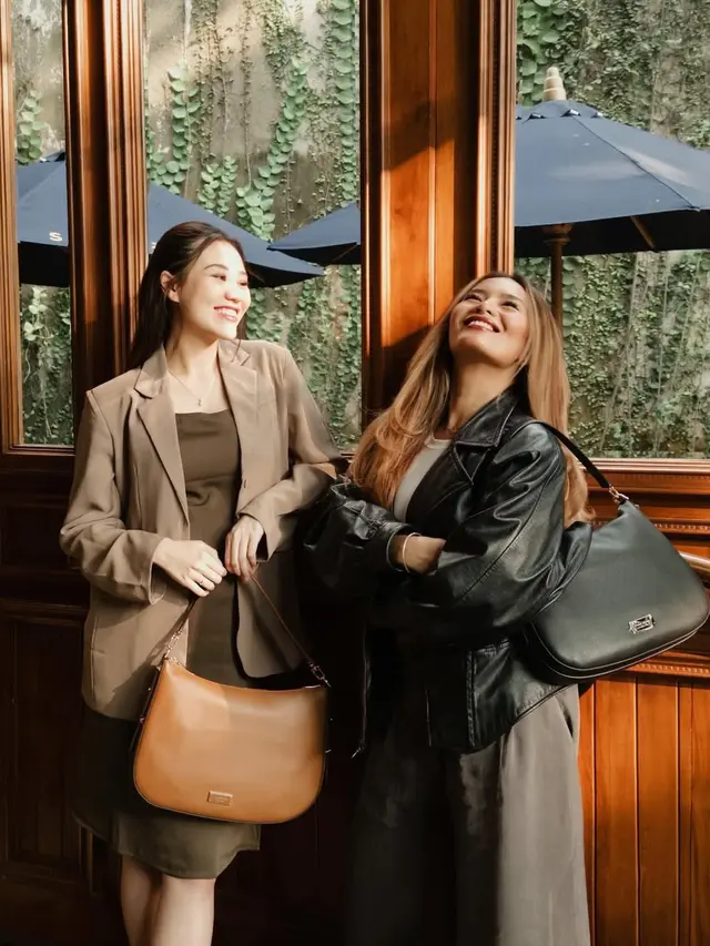 Selera Fashion Beda, Gaya Kontras tapi Tetap Serasi ala Kakak-Adik Zahwa dan Aaliyah Massaid