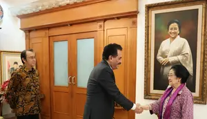 Dubes Yaman Temui Megawati, Bawa Pesan Penting
