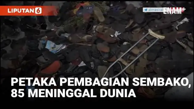VIDEO: Tragis, 85 Tewas Saat Pembagian Sembako di Yaman