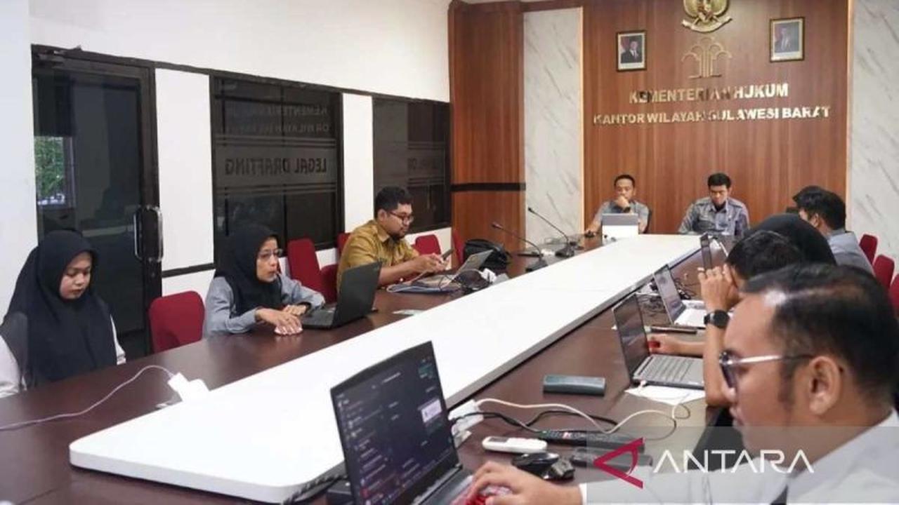 Kemenkum Sulbar Pastikan Harmonisasi Ranperkada THR dan Gaji Ke-13 Sesuai Aturan