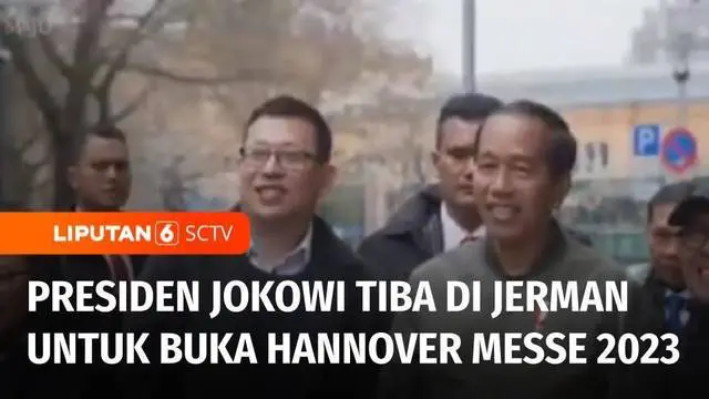 VIDEO: Presiden Jokowi Tiba di Jerman untuk Hadiri Pameran Industri Manufaktur