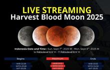 UMSU Gelar Live Streaming Fenomena Langka Harvest Blood Moon: Gerhana Bulan Total Kolaborasi Empat Negara