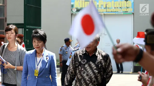 Menteri Kehakiman Jepang Yoko Kamikawa Belajar dan Lihat kerajinan di Lapas Cipinang