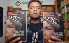 Pewarta ANTARA Iggoy El Fitra Rilis Buku Antologi "Orang-Orang Bermata Biru Minangkabau"