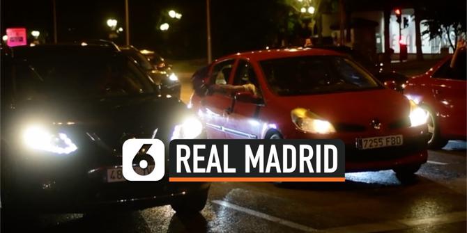 VIDEO: Di Tengah Pandemi, Begini Cara Warga Rayakan Kesuksesan Real Madrid di La Liga