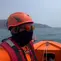 Pencarian hari keempat jurnalis hilang kontak, tim yang bergerak menuju Pulau Sertung terhalang abu vulkanik Gunung Anak Krakatau. (Liputan6.com/Istimewa).
