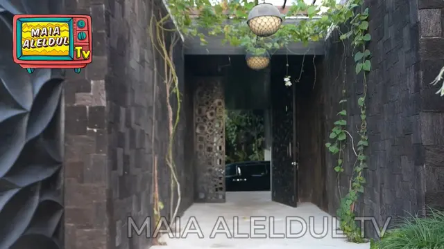 Potret Bagian Depan Villa Maia Estianty di Bali