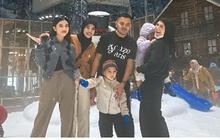 Akhirnya Liburan Bareng, 6 Potret Keseruan Iris Bella dan Keempat Anaknya Main di Snow World