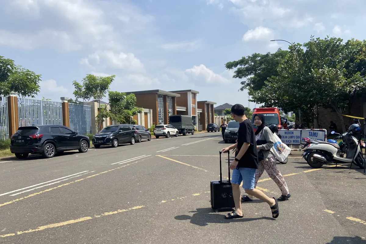 Klaster Visalia di Kota Wisata Cibubur menjadi lokasi tempat tinggal warga terdampak, dari insiden kebakaran di gudang amunisi atau gudang peluru TNI AD, Ciangsana, Gunung Putri, Jawa Barat.